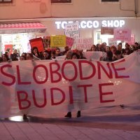 Rijeka: Povorka Prosvjedni marš za Osmi mart