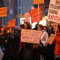 Rijeka: Povorka Prosvjedni marš za Osmi mart