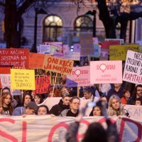 Rijeka: Povorka Prosvjedni marš za Osmi mart