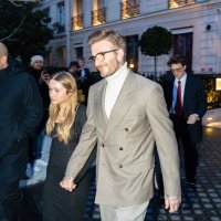 David Beckham u izlasku s djecom