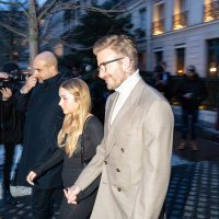 David Beckham u izlasku s djecom