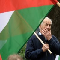 Prosvjed ispred izraelskog veleposlanstva u Zagrebu