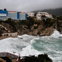 Nevrijeme u Ninu, jako jugo u Dubrovniku