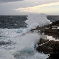 Nevrijeme u Ninu, jako jugo u Dubrovniku