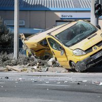 Sudar na Jadranskoj magistrali kod Trogira