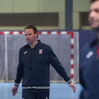 Trening hrvatske rukometne reprezentacije uoči kvalifikacija za Olimpijske igre 12.3.2024.