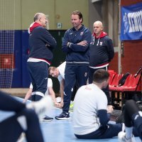 Trening hrvatske rukometne reprezentacije uoči kvalifikacija za Olimpijske igre 12.3.2024.