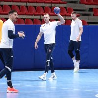 Trening hrvatske rukometne reprezentacije uoči kvalifikacija za Olimpijske igre 12.3.2024.