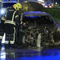 Požar automobila u Zagrebu