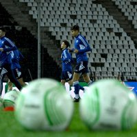 Dinamov trening u Solunu uoči utakmice protiv PAOK-a