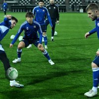 Dinamov trening u Solunu uoči utakmice protiv PAOK-a
