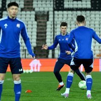 Dinamov trening u Solunu uoči utakmice protiv PAOK-a