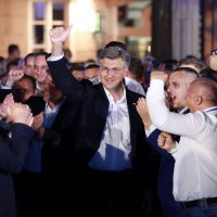 HDZ slavi pobjedu na izborima 2020. godine