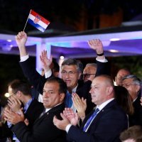 HDZ slavi pobjedu na izborima 2020. godine