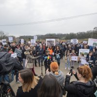 Prosvjed protiv kompostane u Zagrebu