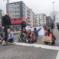 Prosvjed klimatskih aktivista iz skupine 'Posljednja generacija' u Kölnu