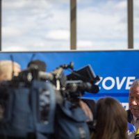 Vladimir Šeks obratio se medijima u KD Vatroslav Lisinski