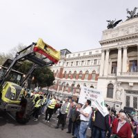 Prosvjed poljoprivrednika u Madridu