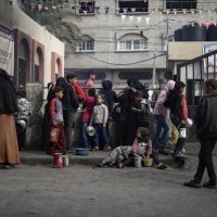 Gladna djeca u pojasu Gaze