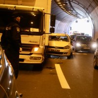 Sudar u tunelu Klis na brzoj cesti