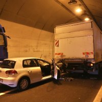 Sudar u tunelu Klis na brzoj cesti