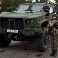 JLTV u sastavu makedonske vojske