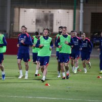 Hrvatska nogometna reprezentacija u Kairu odradila prvi trening, 21.3.2024.