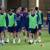 Hrvatska nogometna reprezentacija u Kairu odradila prvi trening, 21.3.2024.