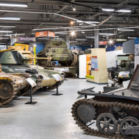 Izložbeni prostor Muzeja tenkova u Bovingtonu