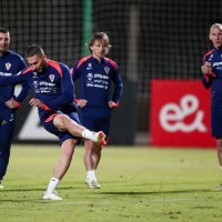 Trening Hrvatske u Kairu