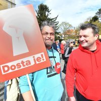 Prosvjed Dosta je! u Varaždinu