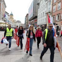 Prosvjed Dosta je! u Rijeci