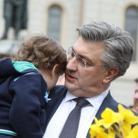 Andrej Plenković na Cvjetnom trgu