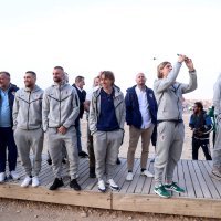 Kairo: Hrvatska nogometna reprezentacija; 'Vatreni' obišli piramide