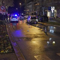 Prometna nesreća kod benzinske pumpe Pojišan u Splitu