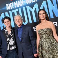 Dylan Douglas, Michael Douglas, Catherine Zeta-Jones