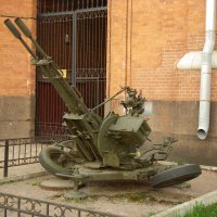 Protuavionski top ZSU-23-2 u sanktpeterburškom muzeju