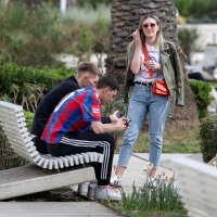 Hajdukovi navijači u Splitu uoči utakmice polufinala Kupa