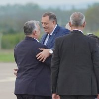 Banja Luka: Milorad Dodik dočekao u zračnoj luci Viktora Orbana