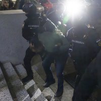 Dovođenje ubojica Danke Ilić u Tužiteljstvo