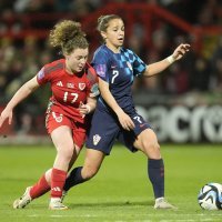 Wales - Hrvatska 4:0, nogometašice, kvalifikacije za EURO, 5.4.2024.