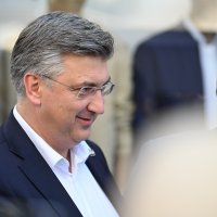 Andrej Plenković na Cvjetnom trgu
