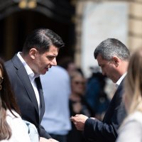 Nikola Grmoja na Cvjetnom trgu