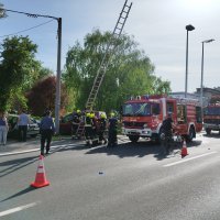 Požar na križanju Vukovarske i Držićeve