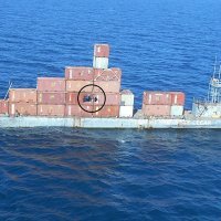 Pogodak LRASM-a u tegljenu metu