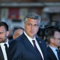 Andrej Plenković na skupu HDZ-a u Rijeci