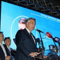 Andrej Plenković na skupu HDZ-a u Rijeci