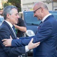 Susret ministra Gordana Grlića Radmana s ministrom vanjskih poslova Švicarske Ignaziom Cassisom