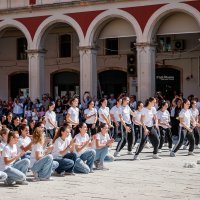 Split: Na Prokurativama se plesalo u Rim Tim Tagi Dim ritmu