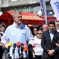 Grmoja i Raspudić održali konferenciju za medije stranke Most